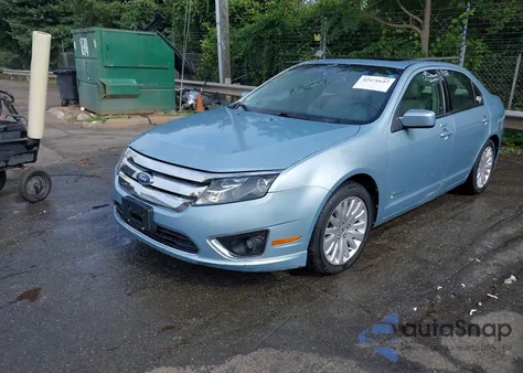 2010 Ford Fusion Hybrid from USA, damaged, VIN 3FADP0L31AR287178